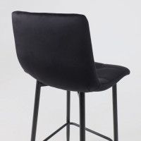 Стул полубарный РОЙ РВ Seven 035 черный/черный купить в Минске
