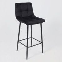 Стул полубарный РОЙ РВ Seven 035 черный/черный купить в Минске