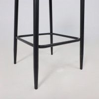 Стул полубарный РОЙ РВ Velutto 32 серый велюр/черный купить в Минске