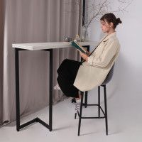 Стул полубарный РОЙ РВ Velutto 32 серый велюр/черный купить в Минске