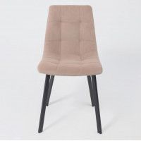 Стул РОЙ Kiton 706 бежевый/черный велюр купить в Минске