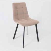 Стул РОЙ Kiton 706 бежевый/черный велюр купить в Минске