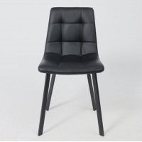 Стул РОЙ черный/черный экокожа купить в Минске