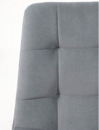 Стул РОЙ Kiton 711 серый/черный велюр купить в Минске