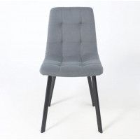 Стул РОЙ Kiton 711 серый/черный велюр купить в Минске Стул РОЙ Kiton 711 серый/черный велюр купить в Минске