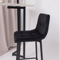 Стул полубарный РОЙ РВ Seven 035 черный/черный купить в Минске
