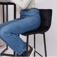 Стул полубарный РОЙ РВ Seven 035 черный/черный купить в Минске