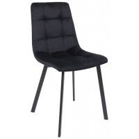 Стул РОЙ Seven 035 черный велюр/черный