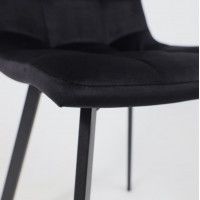 Стул РОЙ Seven 035 черный велюр/черный купить в Минске