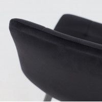 Стул РОЙ Seven 035 черный велюр/черный купить в Минске