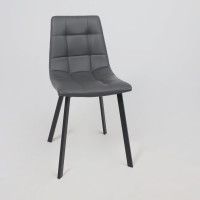 Стул РОЙ темно-серый экокожа/черный купить в Минске Стул РОЙ темно-серый экокожа/черный купить в Минске