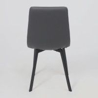 Стул РОЙ темно-серый экокожа/черный купить в Минске Стул РОЙ темно-серый экокожа/черный купить в Минске