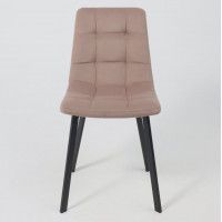 Стул РОЙ Velutto 22 серо-бежевый велюр/черный купить в Минске Стул РОЙ Velutto 22 серо-бежевый велюр/черный купить в Минске