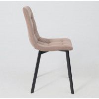 Стул РОЙ Velutto 22 серо-бежевый велюр/черный купить в Минске Стул РОЙ Velutto 22 серо-бежевый велюр/черный купить в Минске