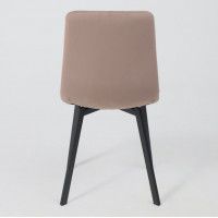 Стул РОЙ Velutto 22 серо-бежевый велюр/черный купить в Минске Стул РОЙ Velutto 22 серо-бежевый велюр/черный купить в Минске