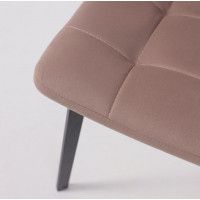 Стул РОЙ Velutto 22 серо-бежевый велюр/черный купить в Минске Стул РОЙ Velutto 22 серо-бежевый велюр/черный купить в Минске