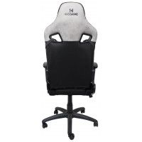 Кресло AksHome ROYAL (Роял) велюр/замша, светло-серый/черный купить в Минске