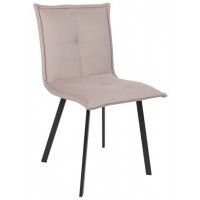 Стул РУБИК U Velutto 08 серо-бежевый велюр/черный Стул РУБИК U Velutto 08 серо-бежевый велюр/черный