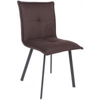 Стул РУБИК U Velutto 24 темно-коричневый велюр/черный Стул РУБИК U Velutto 24 темно-коричневый велюр/черный