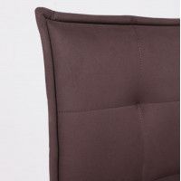 Стул РУБИК U Velutto 24 темно-коричневый велюр/черный купить в Минске Стул РУБИК U Velutto 24 темно-коричневый велюр/черный купить в Минске