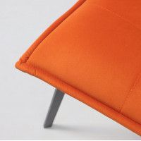 Стул РУБИК U Velutto 27 терракотовый велюр/черный купить в Минске