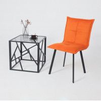 Стул РУБИК U Velutto 27 терракотовый велюр/черный купить в Минске