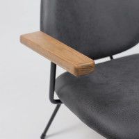 Стул AksHome RUDO (Рудо) экокожа винтажный черный WATUSI 16/черный купить в Минске Стул AksHome RUDO (Рудо) экокожа винтажный черный WATUSI 16/черный купить в Минске