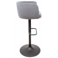 Стул барный AksHome SABA (Саба) темно-серый велюр HCJ-40/черный купить в Минске Стул барный AksHome SABA (Саба) темно-серый велюр HCJ-40/черный купить в Минске