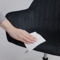 Стул AksHome SARK (Сарк) черный велюр HCJ-50/хром купить в Минске