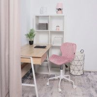 Кресло Akshome SAVANA (Савана) розовый/белый купить в Минске