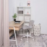 Кресло Akshome SAVANA (Савана) светло-серый/белый купить в Минске