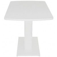 Стол Элигард Sheldon раздвижной обеденный 1180(1570)*720*760 белый структурный купить в Минске