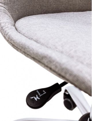 Кресло поворотное AksHome SHELL ткань светло-серый купить в Минске