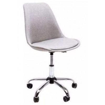 Кресло поворотное AksHome SHELL ткань светло-серый купить в Минске