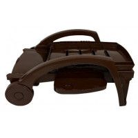 Шезлонг складной на колесах шоколадный купить в Минске