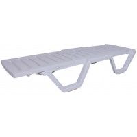 Шезлонг Атлант белый купить в Минске