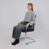 Кресло AksHome SKID (Скид) черный/хром купить в Минске Кресло AksHome SKID (Скид) черный/хром купить в Минске