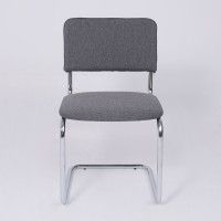 Стул Славия Leto 68 темно-серая ткань/хром купить в Минске