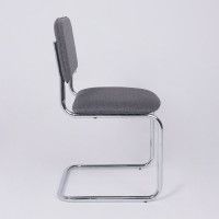 Стул Славия Leto 68 темно-серая ткань/хром купить в Минске