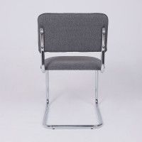 Стул Славия Leto 68 темно-серая ткань/хром купить в Минске