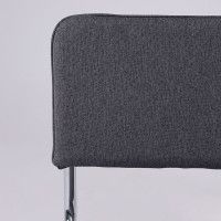 Стул Славия Leto 68 темно-серая ткань/хром купить в Минске