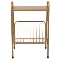 Стол журнальный Akshome SLAY, золотой, 395*265*600 купить в Минске