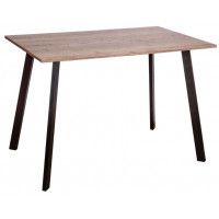 Стол СЛИМ 2 обеденный  110*70 Дуб/Черный