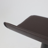 Стул барный AksHome SLIM (Слим) экокожа коричневый/черный купить в Минске