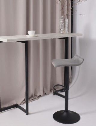 Стул барный AksHome SLIM (Слим) серый велюр 8167-54/черный купить в Минске