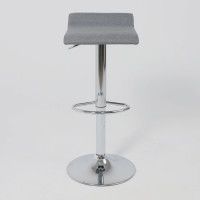 Стул барный AksHome SLIM (Слим) серая ткань XC188-5/хром купить в Минске Стул барный AksHome SLIM (Слим) серая ткань XC188-5/хром купить в Минске