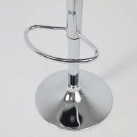 Стул барный AksHome SLIM (Слим) серая ткань XC188-5/хром купить в Минске Стул барный AksHome SLIM (Слим) серая ткань XC188-5/хром купить в Минске