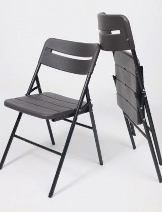 Стул складной 45*49*78 темно-серый купить в Минске