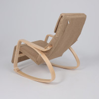 Кресло-качалка AksHome Smart (Смарт) ткань бежевый 864-9 купить в Минске