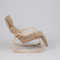 Кресло-качалка AksHome Smart (Смарт) ткань бежевый 864-9 купить в Минске